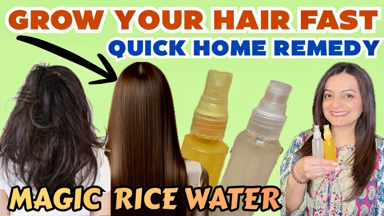 RICE WATER For Fast Hair Growth | How To Make Rice Water For Extreme Hair Growth | Easy Home Remedy