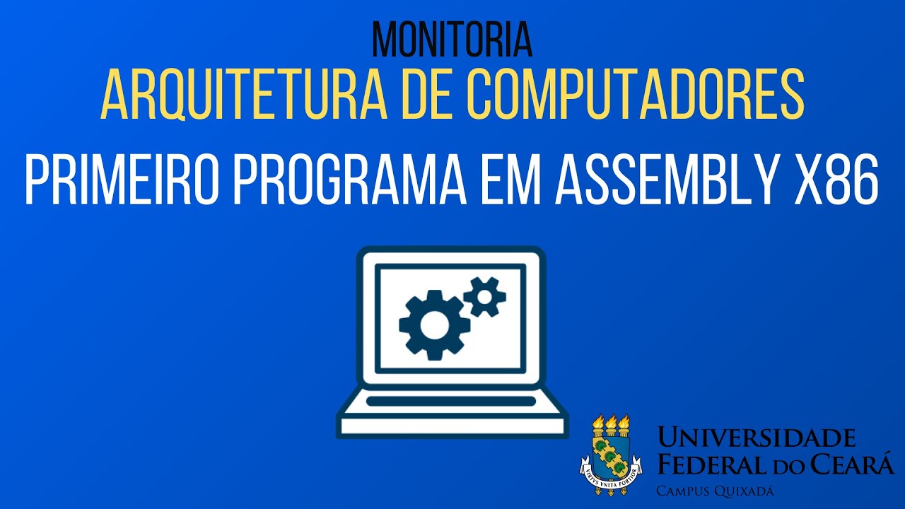 Primeiro Programa em Assembly x86  - Arquitetura x86