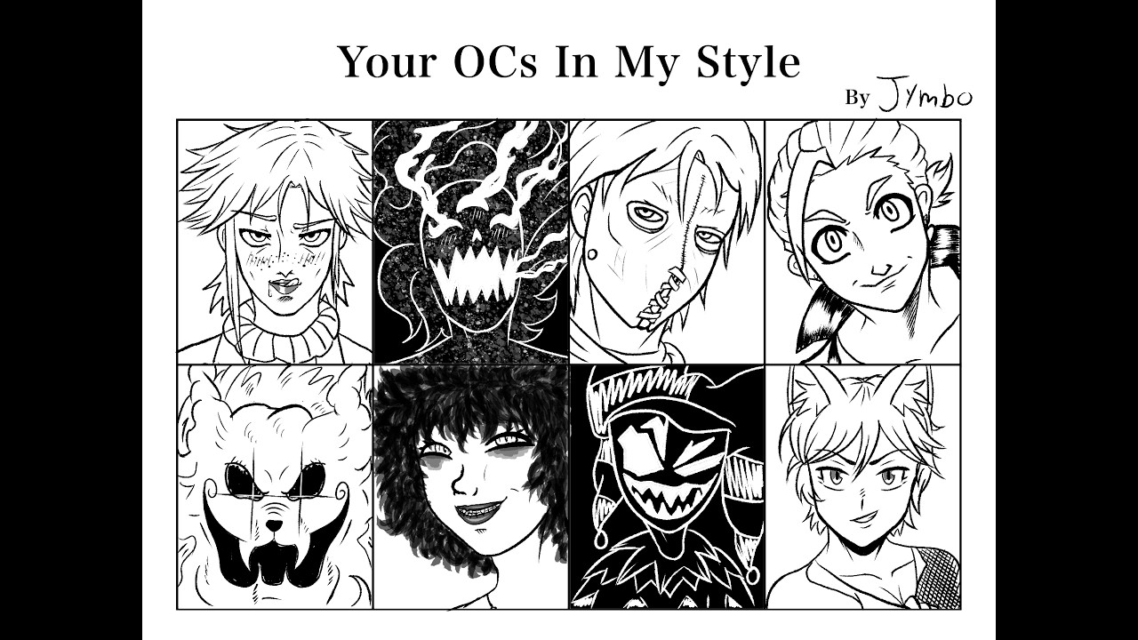 Dibujando OC´S que te daran mucho que pensar