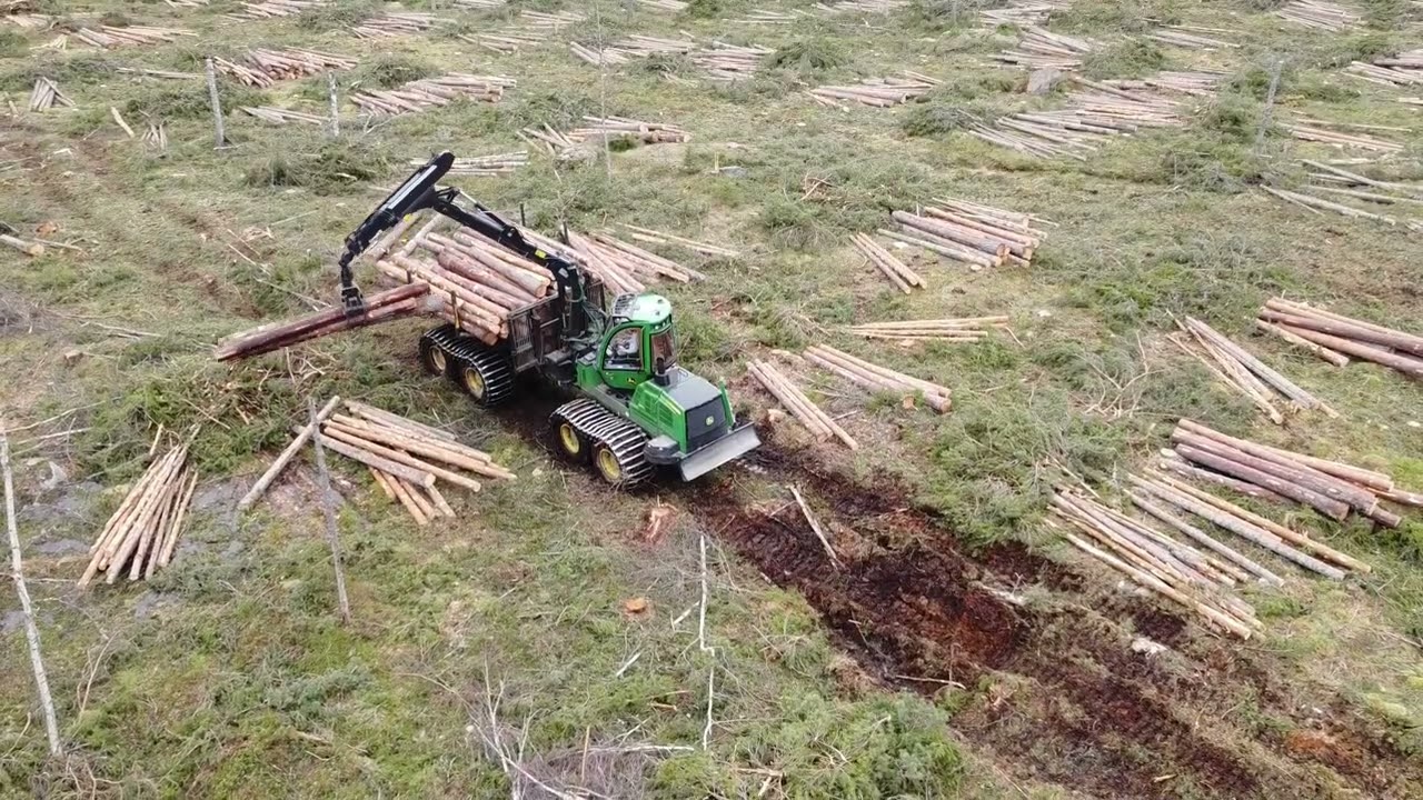John Deere 1910G Forwarding Pine