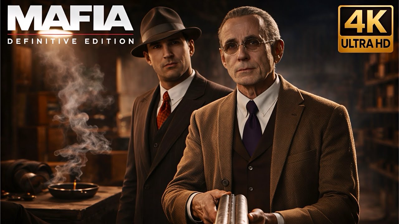 ПРЕДАТЕЛЬСТВО В СЕМЬЕ! Кто Предал Дона?! 🎮 Mafia: Definitive Edition (№8)