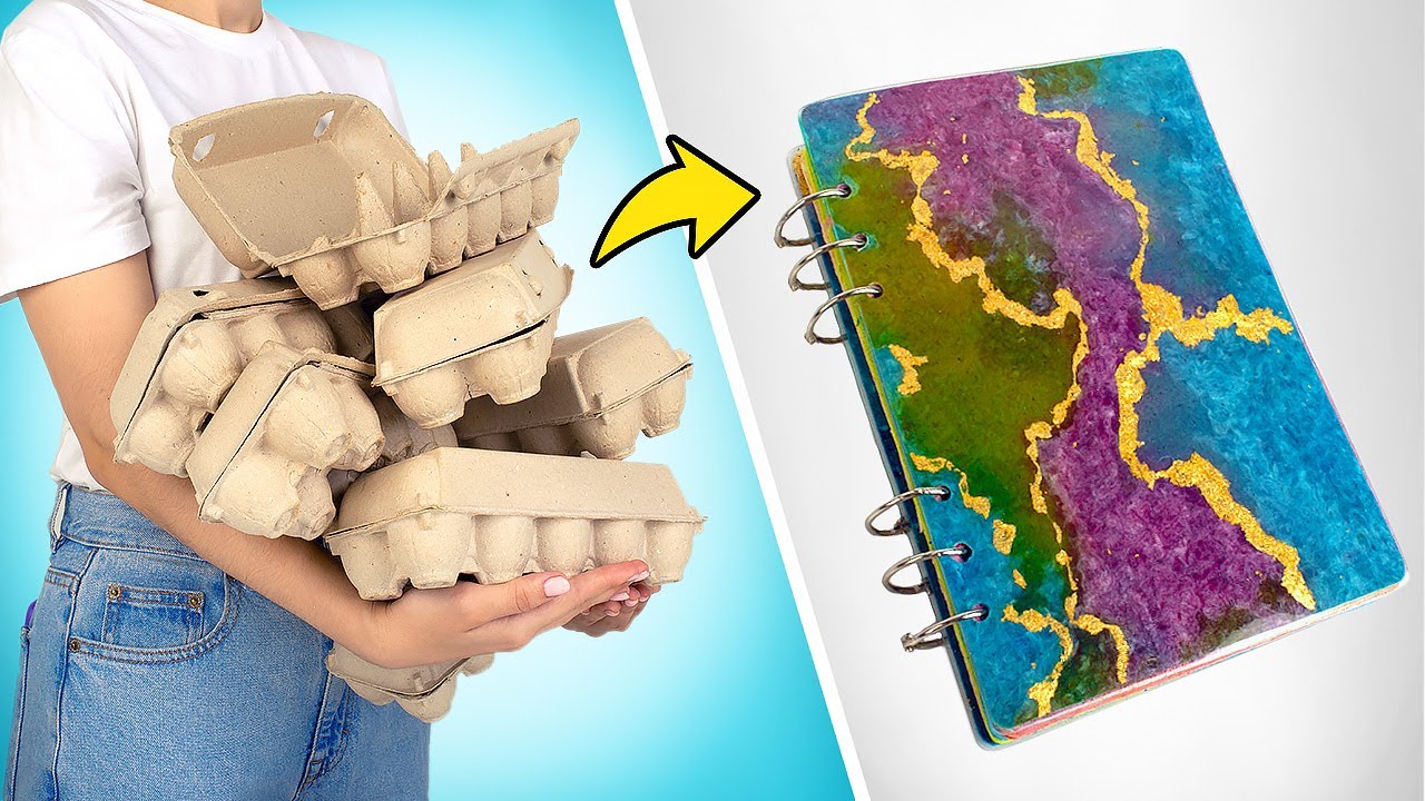 Fantastico quaderno con carta fatta a mano