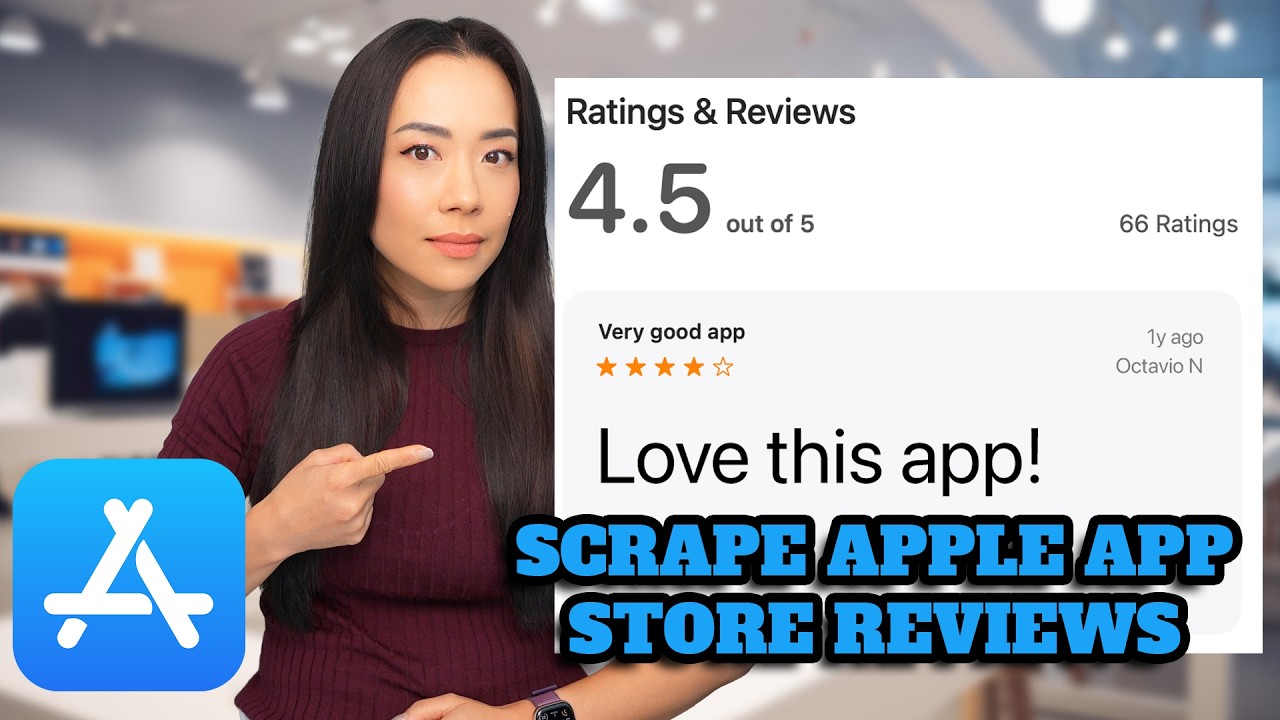Scrape and Summarize Apple App Store Reviews!