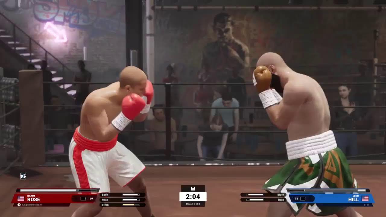 Undisputed career mode.Part one.
