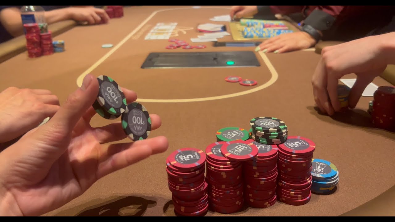 VEGAS POKER AT ARIA $2/5 | Poker Vlog #37