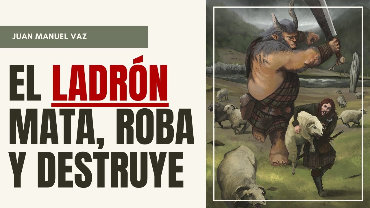 El Ladrón Mata, Roba y Destruye - Juan Manuel Vaz