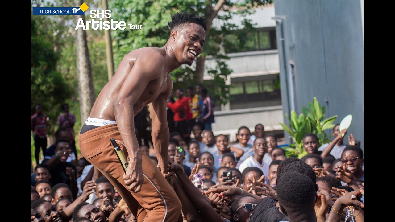 HIGH SCHOOL TV -  KWESI ARTHUR  live in ARCHBISHOP PORTER GIRLS' (TAKORADI) full video