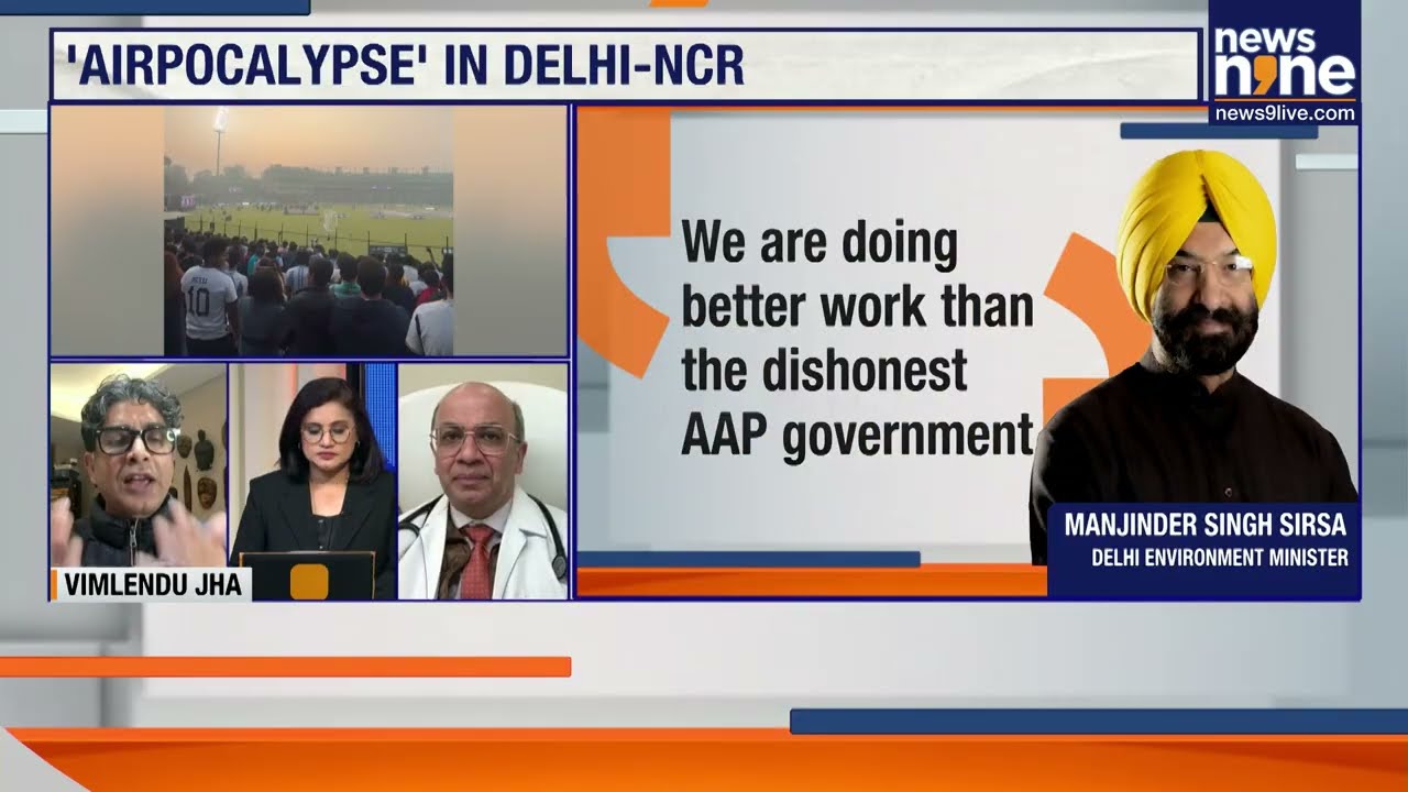 Delhi Air Pollution Crisis: Minister Admits Failure, AQI Stays Severe Across Capital