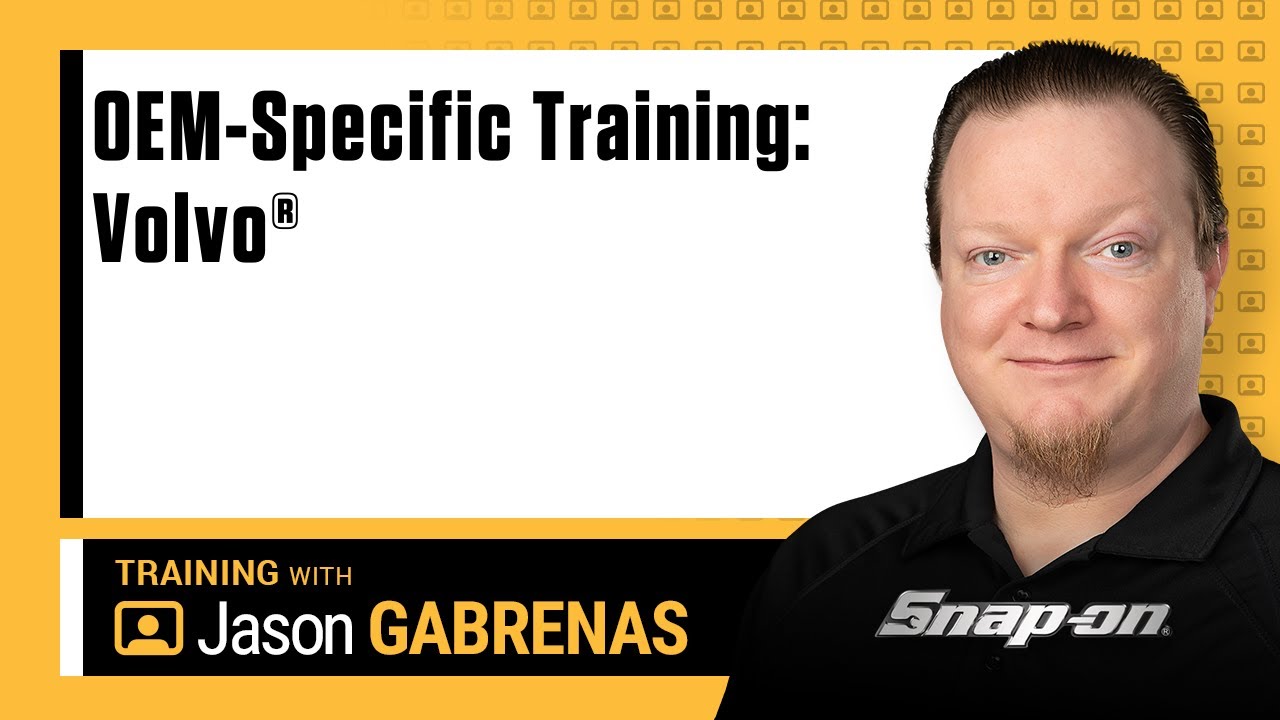 OEM-Specific Training: Volvo® with Jason Gabrenas | Snap-on Diagnostics UK