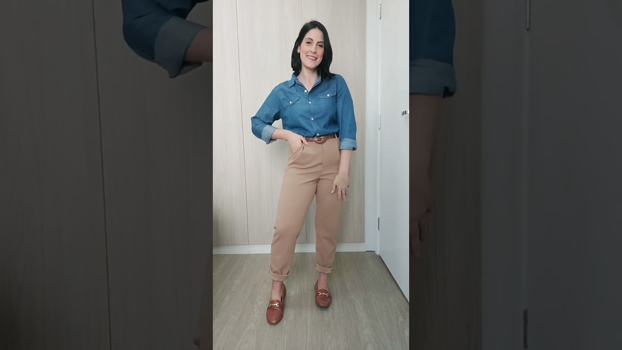 04 Looks com Camisa Jeans! #camisajeans #moda #looks