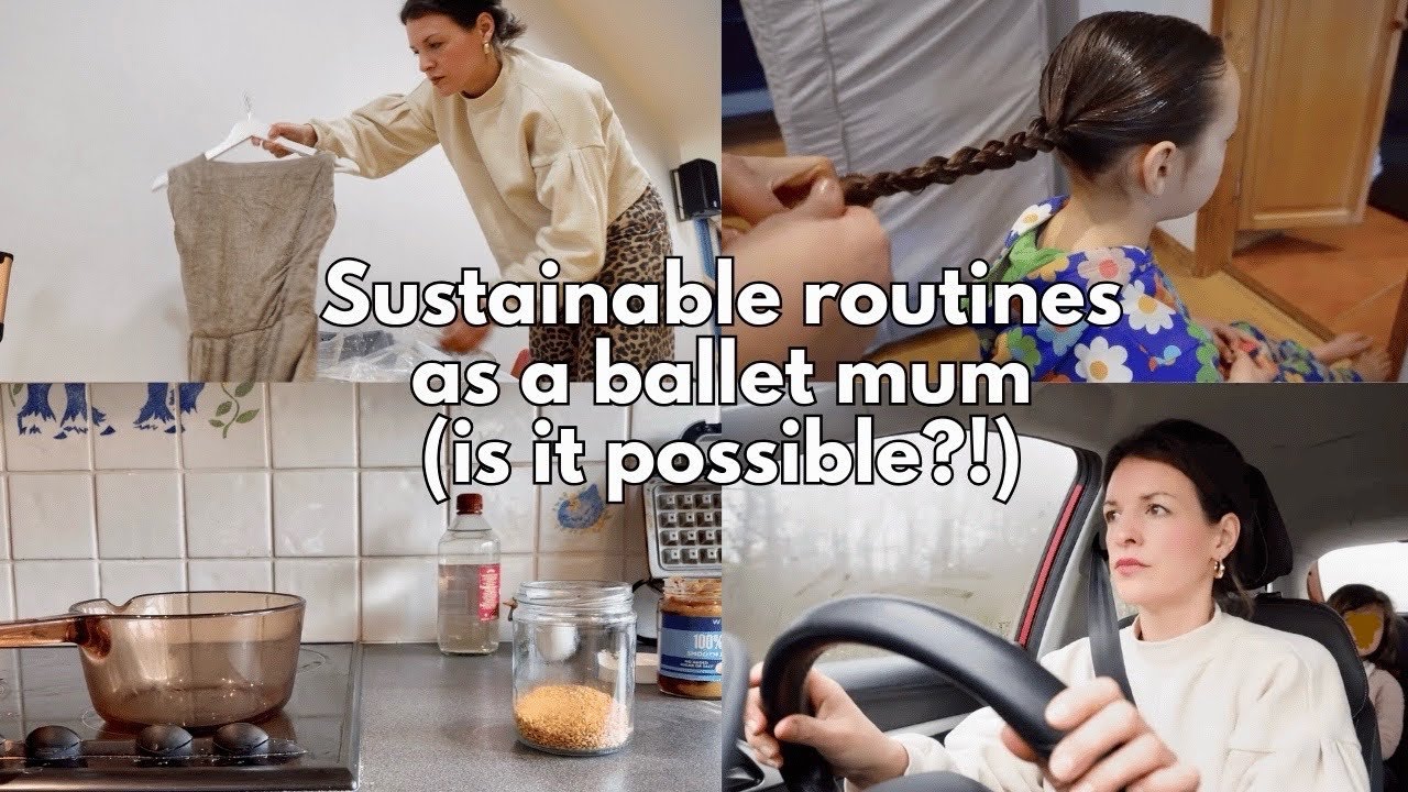 Sustainable ballet mum: Competition day routines 🩰 | + dad&rsquo;s thrift haul! [Day in the life vlog]