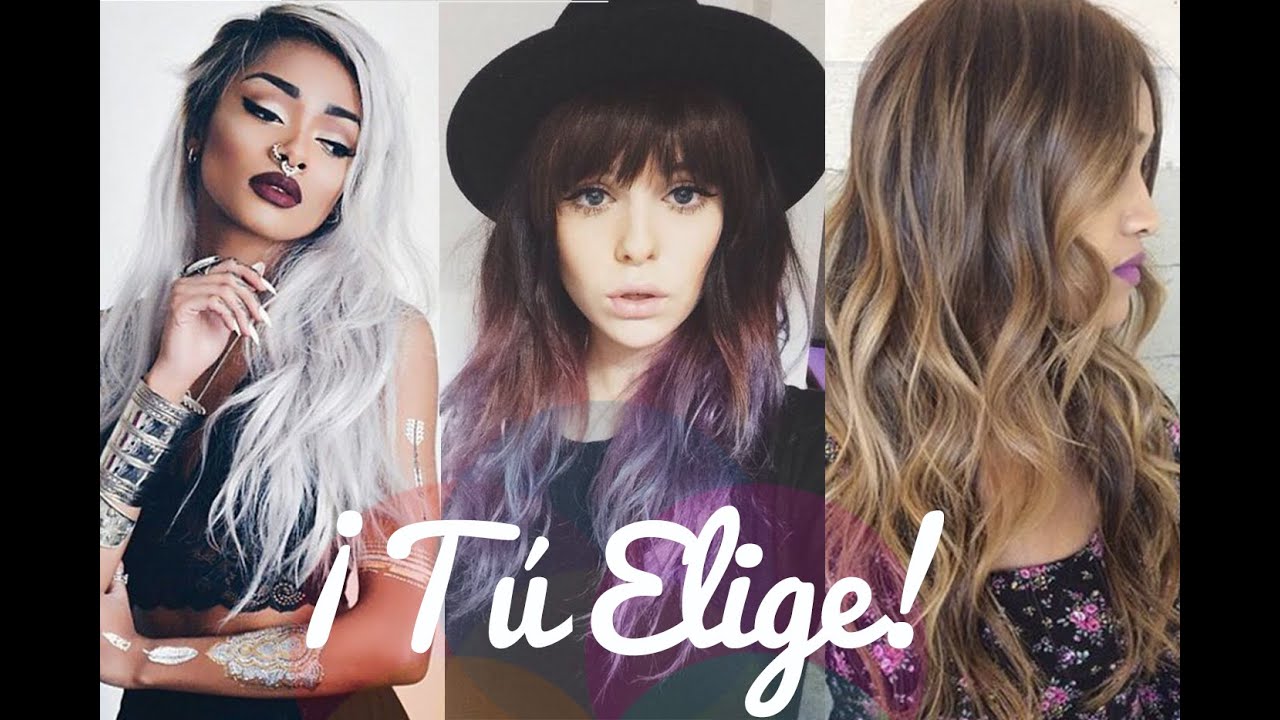 Las 10 TENDENCIAS de COLOR♡2016 (cabello)