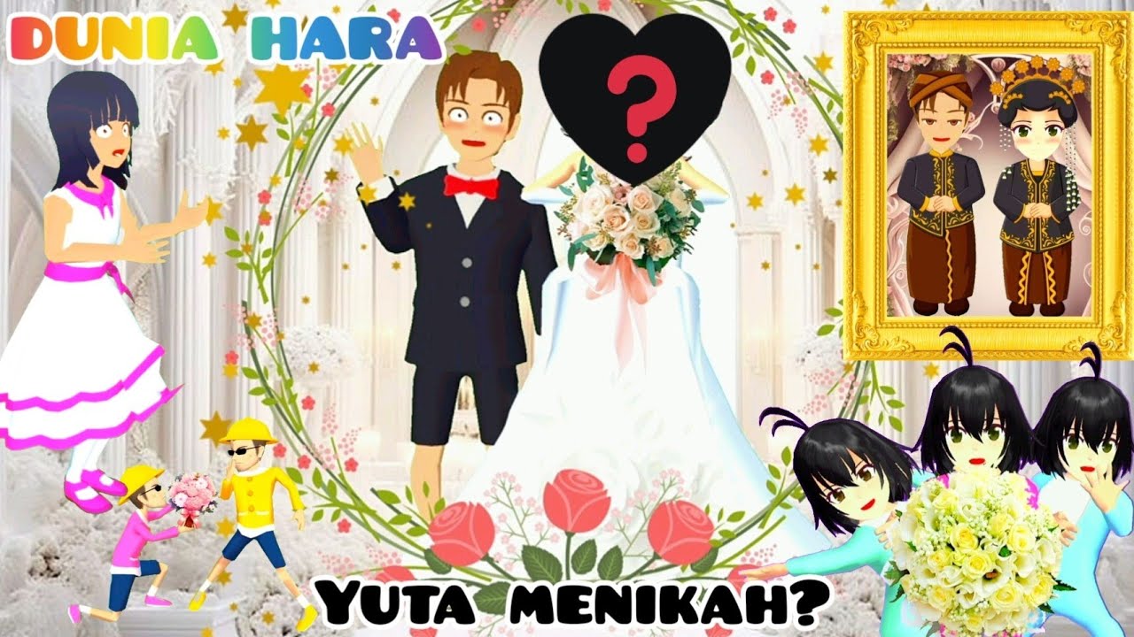 Yuta Menikah? 😱 | Yuta Panik , Kak Sakura Suruh Bagi Undangan ? | Sakura School Simulator