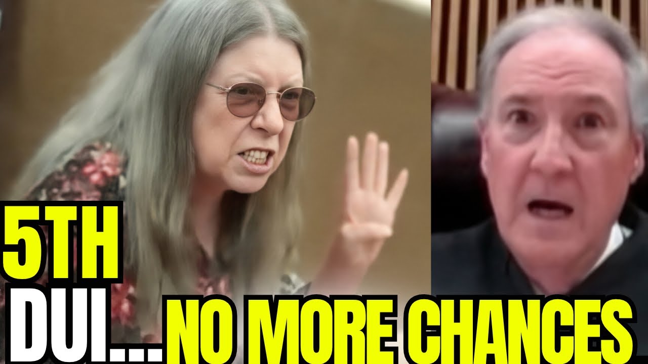 5th DUI...She Kept Arguing—Sent to Prison