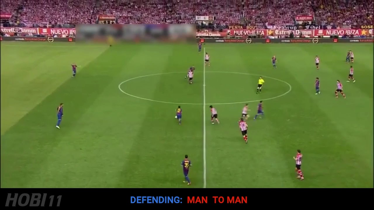 Man-to-Man Marking Style of Defending