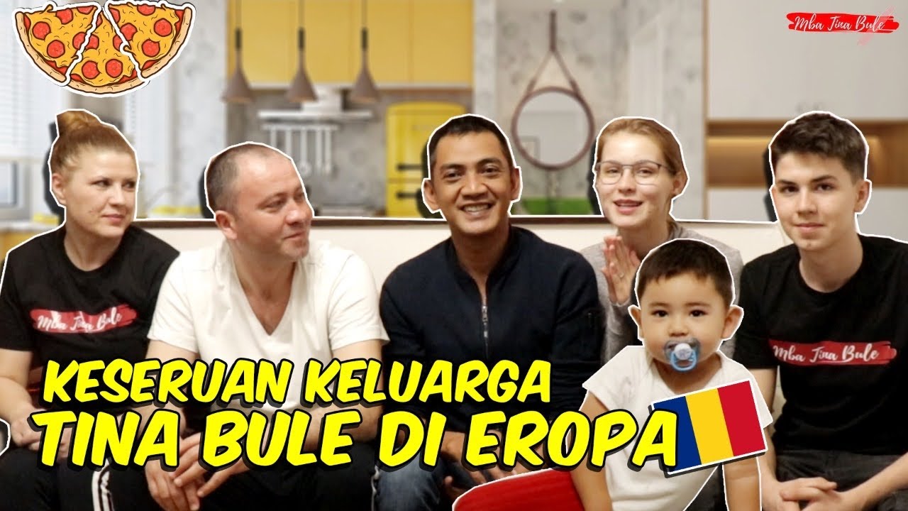 Keseruan Keluarga Tina Bule Di Eropa Romania