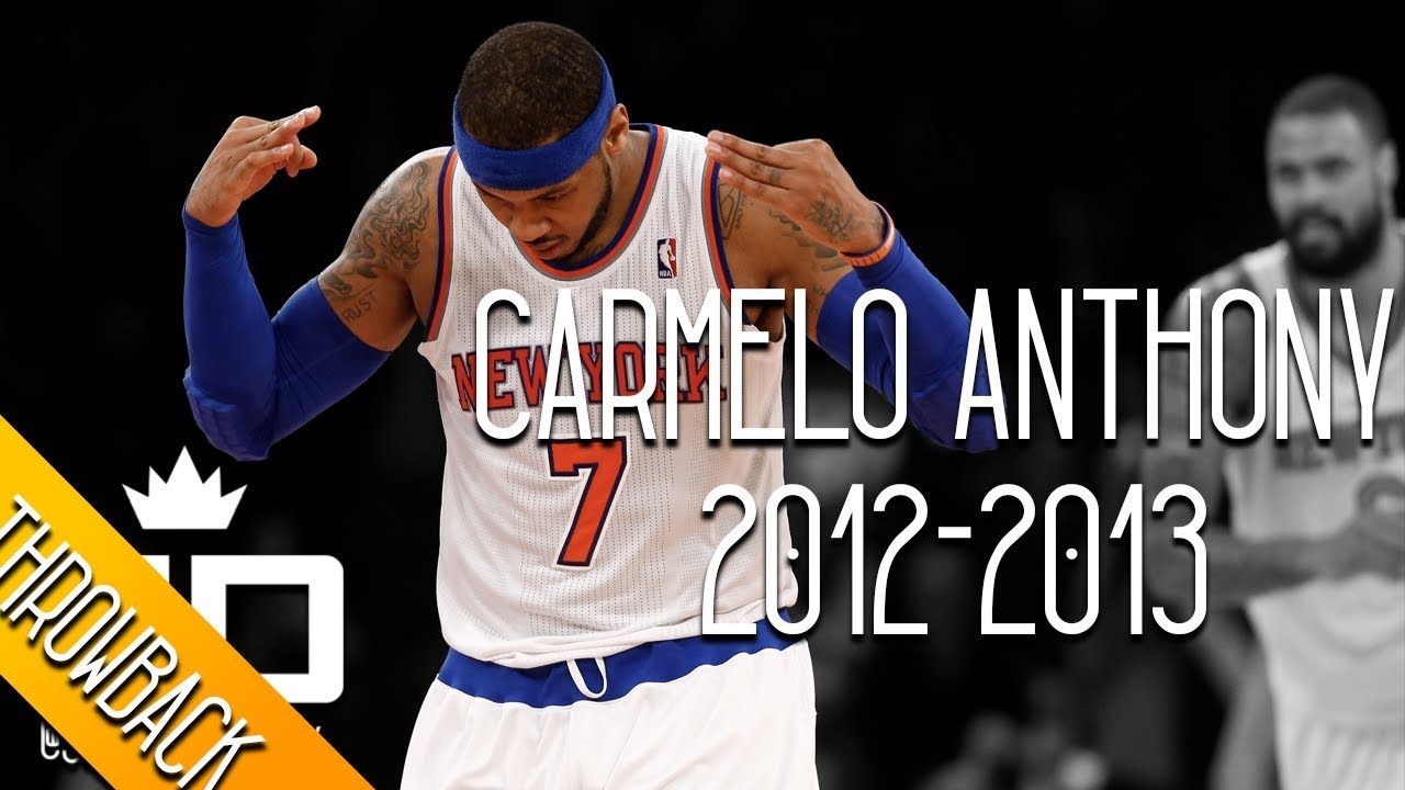 Carmelo Anthony THROWBACK 2012-2013 Season Highlights // 28.7 PPG, 6.9 RPG, 2.6 APG - SCORING CHAMP