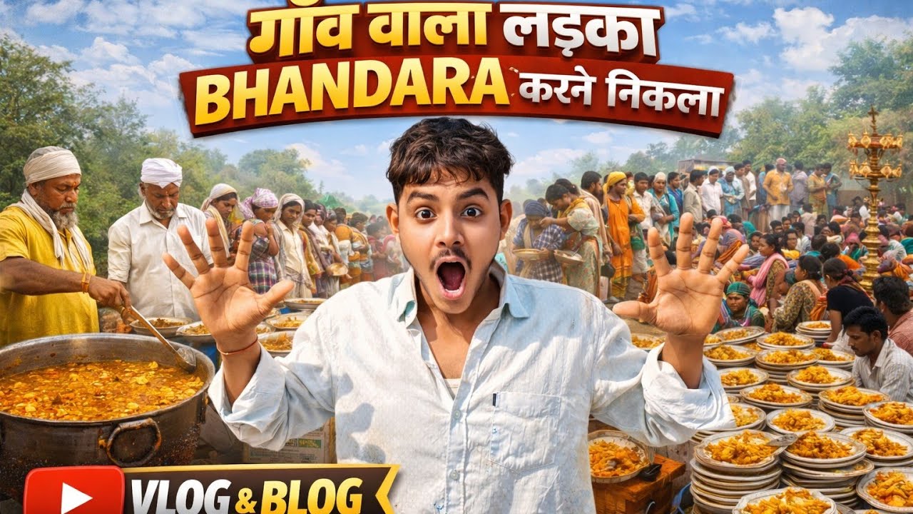 Aaj gav me bhandara ham karne bale hai #villagelife #villagevlog #dailyvlog #video 