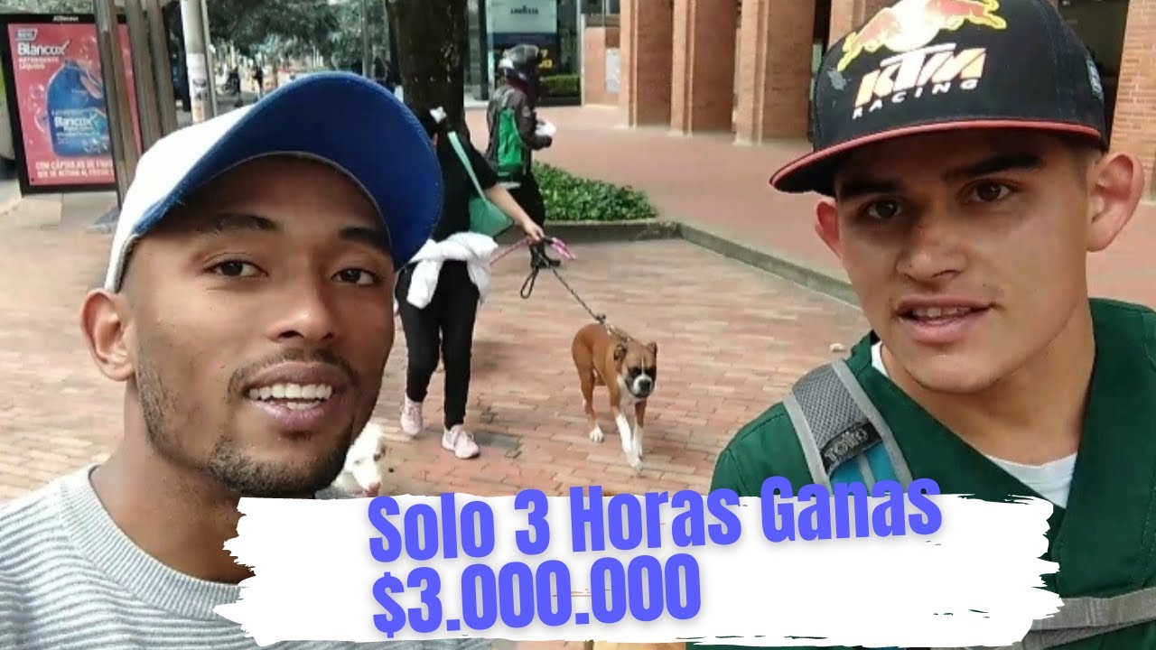 CUÁNTO GANA UN PASEADOR DE PERROS EN BOGOTÁ? 2023 #bogota #perros #blogger #mexico #entrevista