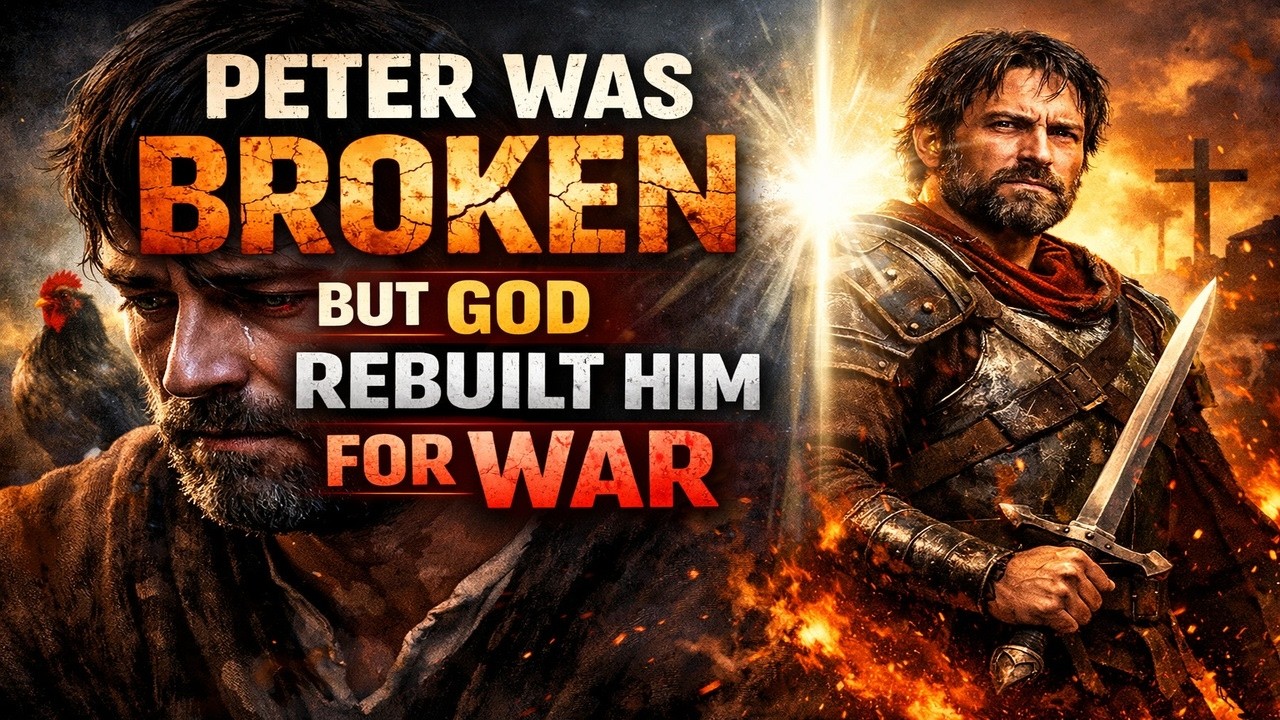 Peter Was Broken, But God Rebuilt Him for War .