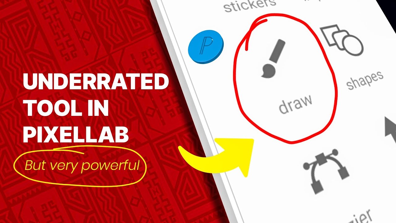 What Is The Draw Tool in PixelLab?
