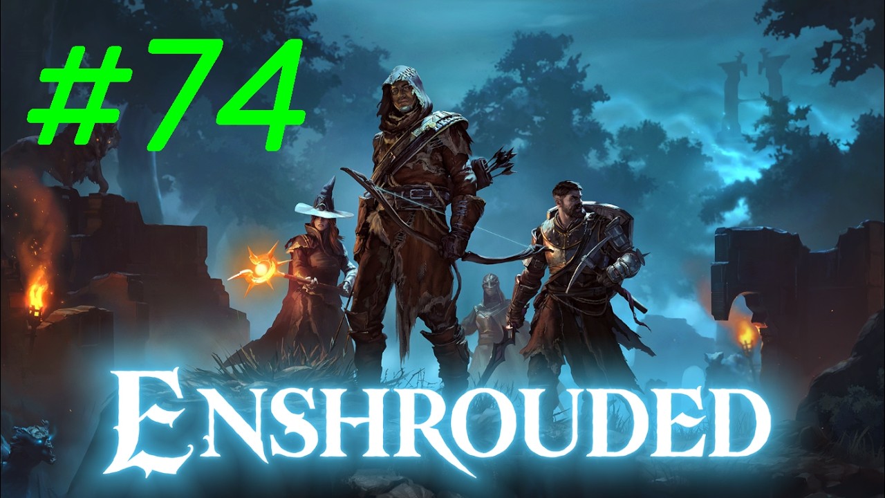 Enshrouded #74 | Wir sind wieder in unserer Basis und stellen diverse Dinge her!