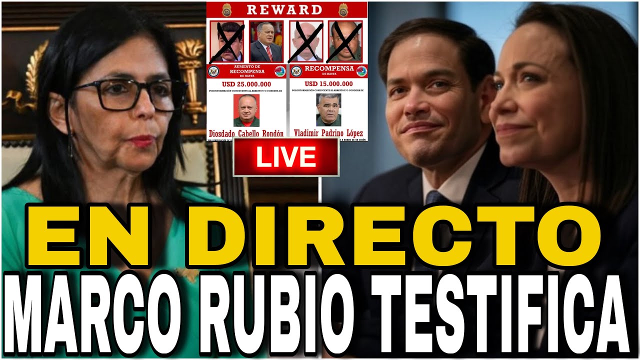 ÚLTIMA HORA 🔴 MARCO RUBIO DESTROZA AL RÉGIMEN DE DELCY 