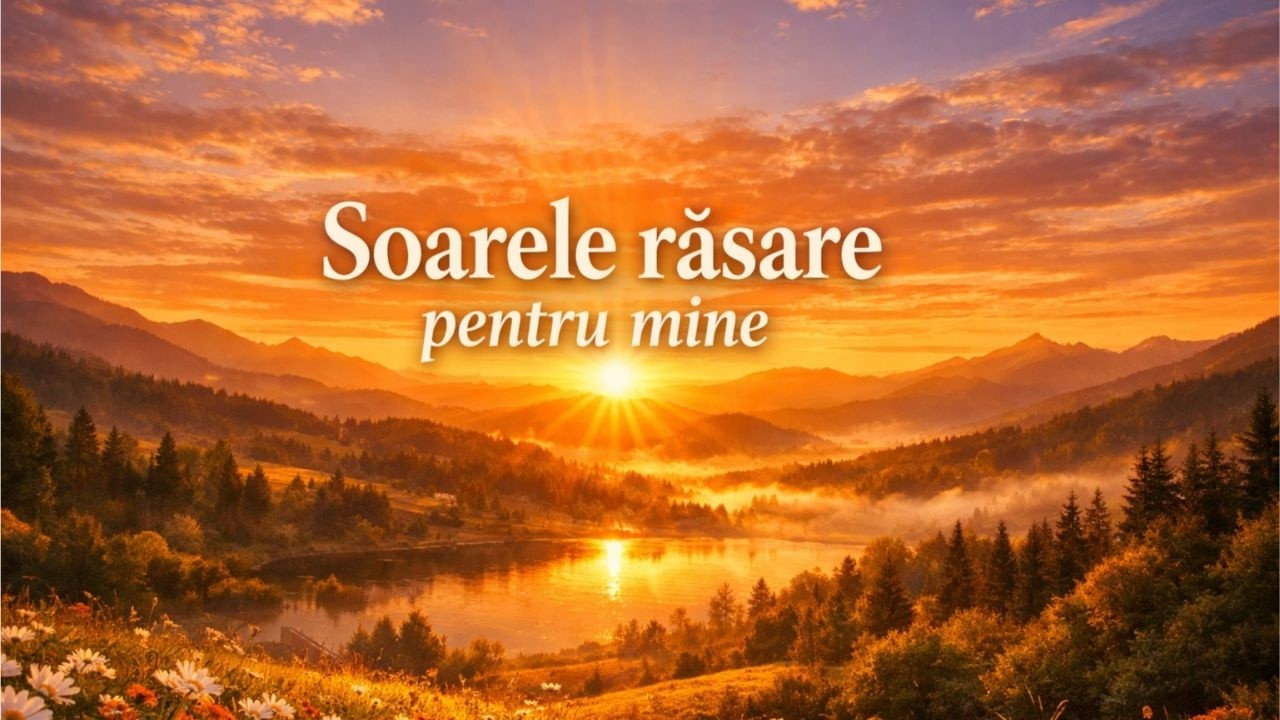 Soarele Răsare Pentru Mine ☀️ | Muzică Motivațională Românească