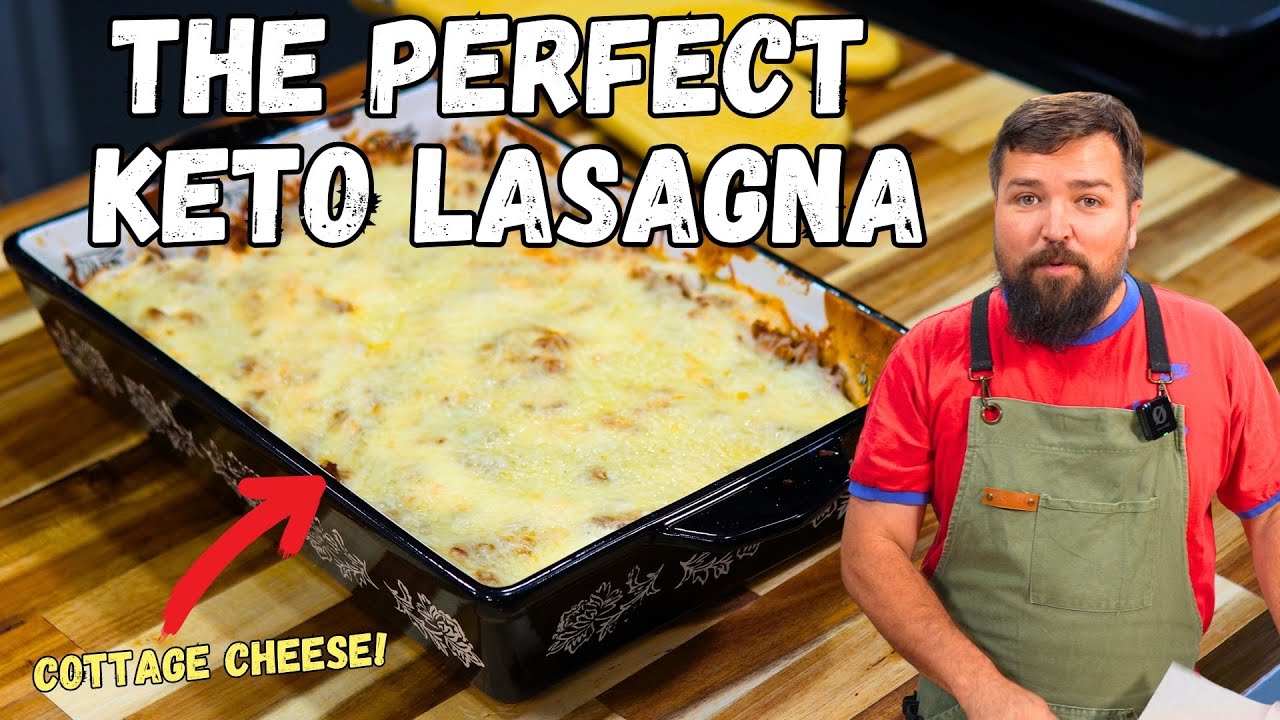 This Keto Lasagna Beats the Original! Must Try High Protein Recipe