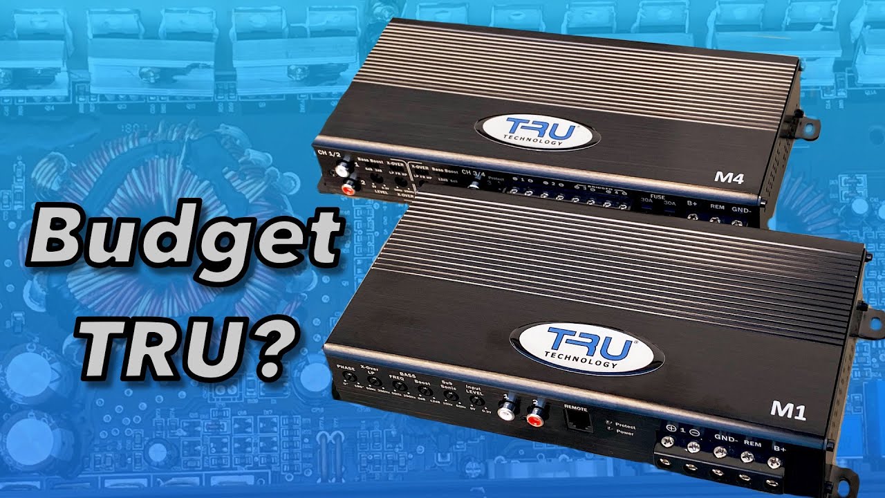 Budget TRU Prototype Amps? TRU Technology M1 and M4 Amp Dyno Test and Review [4K]