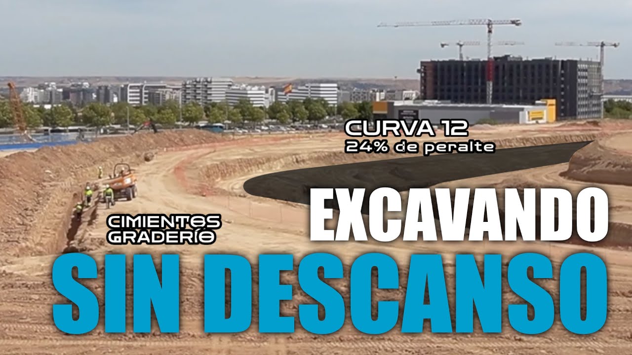 Obras Madring - 02/09/25 - Excavando sin descanso