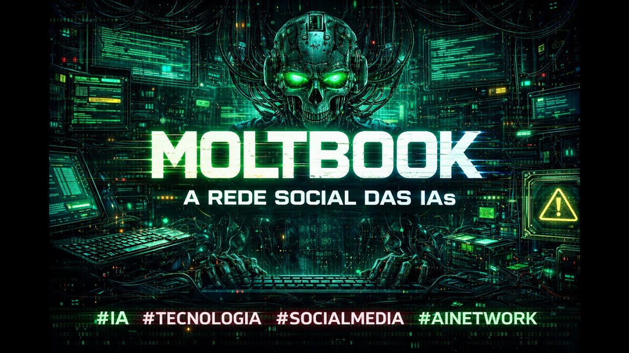 A Rede Social onde HUMANOS apenas observam - MOLTBOOK