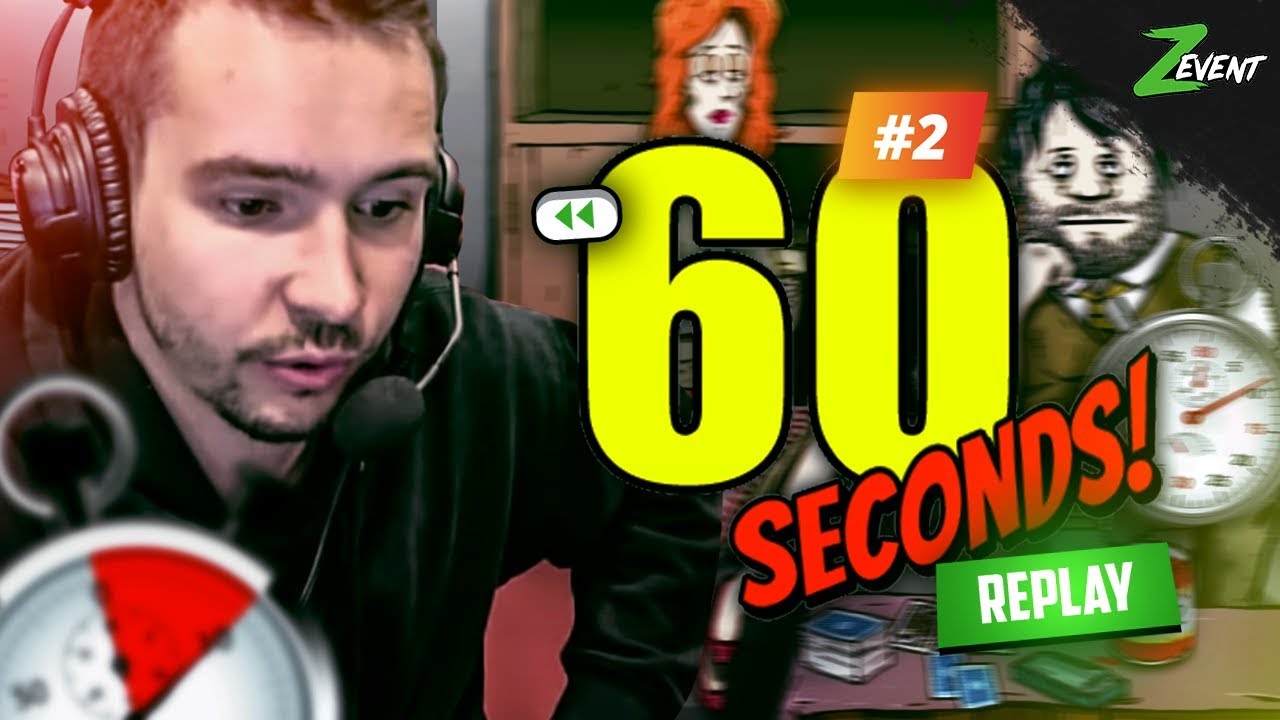 Une partie OSÉE ! #ZEvent2019 ► 60 Secondes ! #2