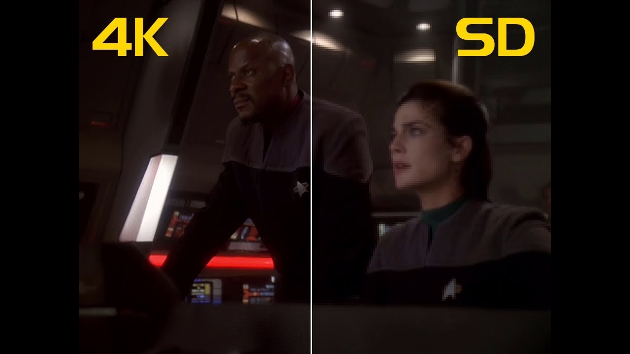DS9 Remastered with Machine Learning? | 4K Comparison Trailer