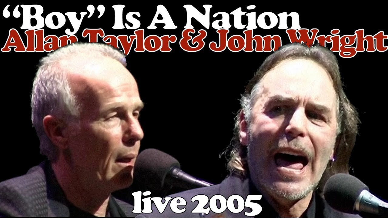 Allan Taylor & John Wright - ‘Boy’ Is A Nation (live in 🇳🇱 2005)