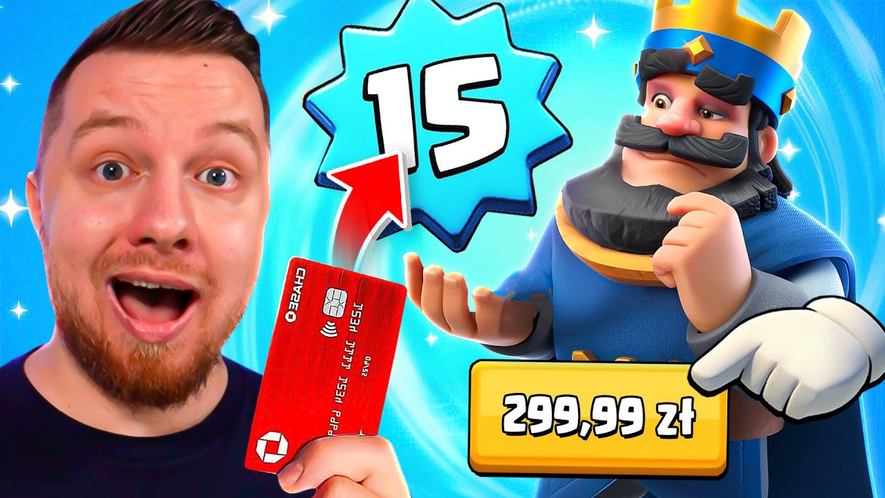 Wbiłem 15 POZIOM KINGA w Clash Royale