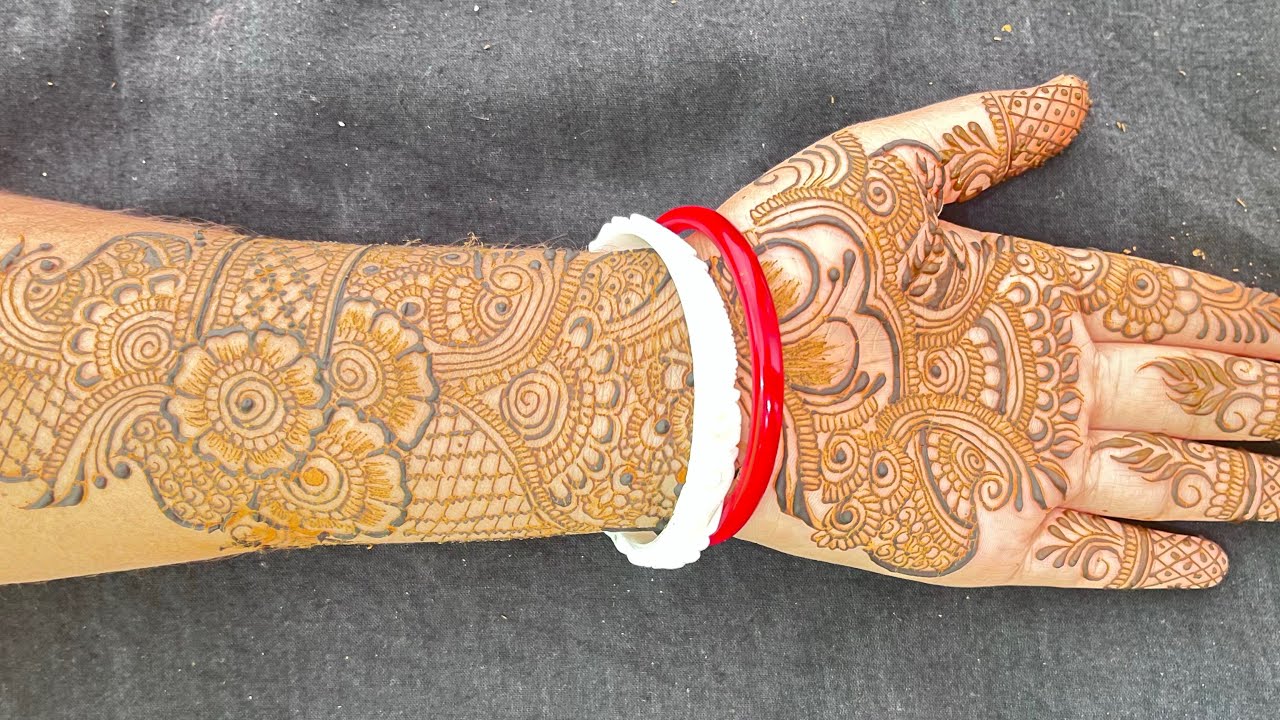 Arabic Mehndi design|| full hand Mehndi design||   Simple Mehndi design|| bridal Mehndi design
