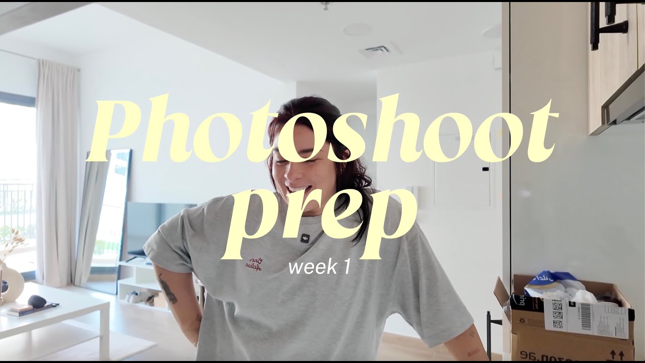 WEEKLY VLOG - FIRST WEEK ON PHOTOSHOOT PREP