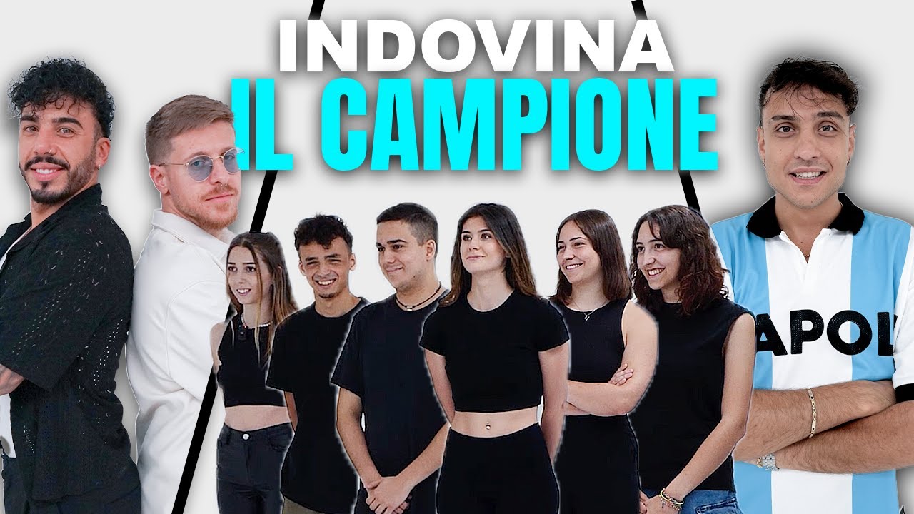 INDOVINA CHI TRA QUESTE PERSONE È DAVVERO UN CAMPIONE - OSPITE SPECIALE: AWED | INDOVINA L’IMPOSTORE