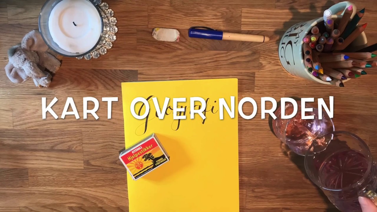 GEOGRAFI (Kart over Norden) *En steinerskolel&aelig;rers fors&oslash;k p&aring; steinerpedagogisk digital undervisning*