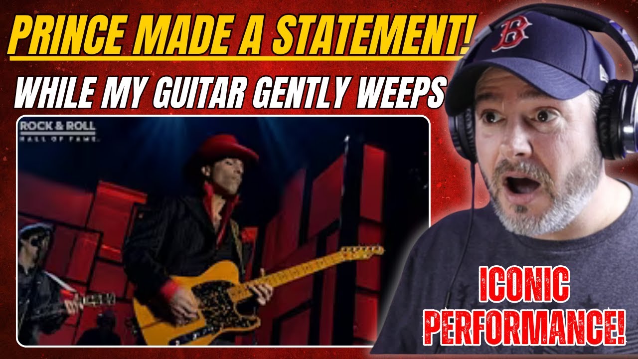 Впервые слышу «While My Guitar Gently Weeps» с Принсом, Томом Петти, Джеффом Линном и Стивом Уинв...