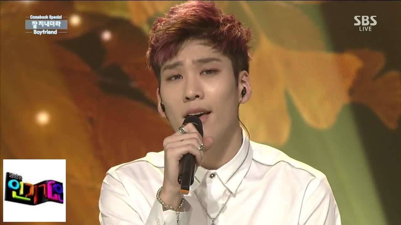 [Boyfriend feat (BoyFriend)] Все лучше @ Популярная песня Inkigayo 141012