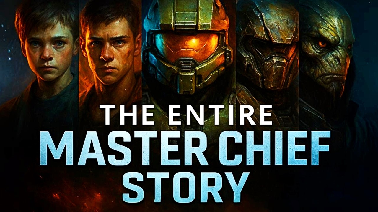 Halo Sleep Stories | The Entire Story of Master Chief Part 1 | Fantasy ASMR
