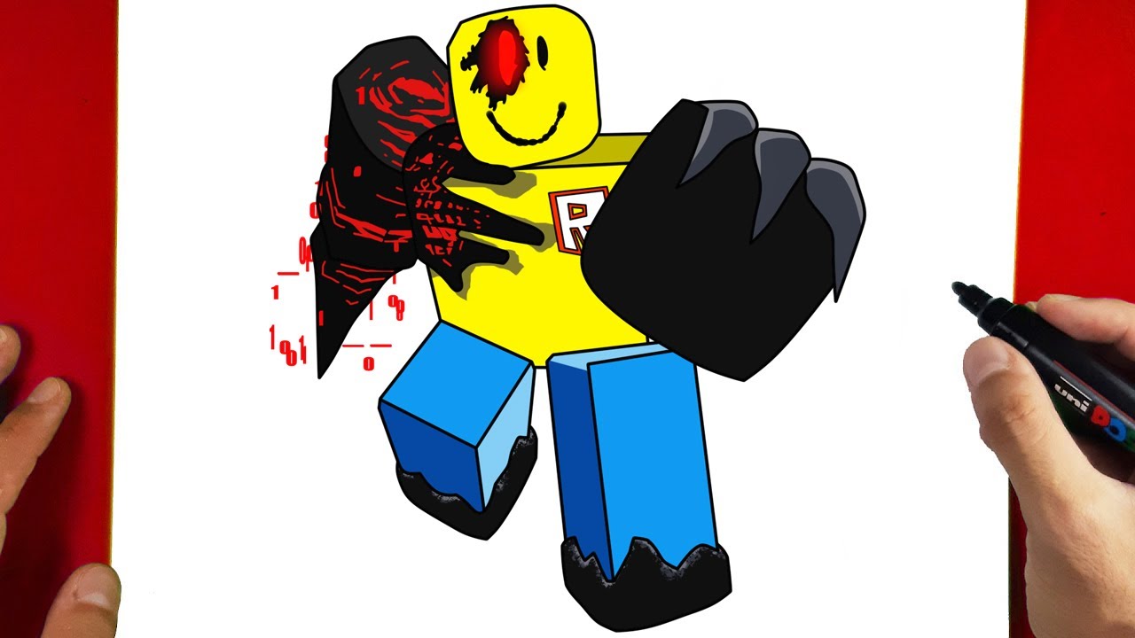 Как нарисовать Джона Доу | FORSAKEN Roblox