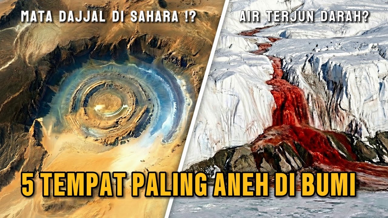 5 TEMPAT DIBUMI DENGAN FENOMA ALAM PALING ANEH