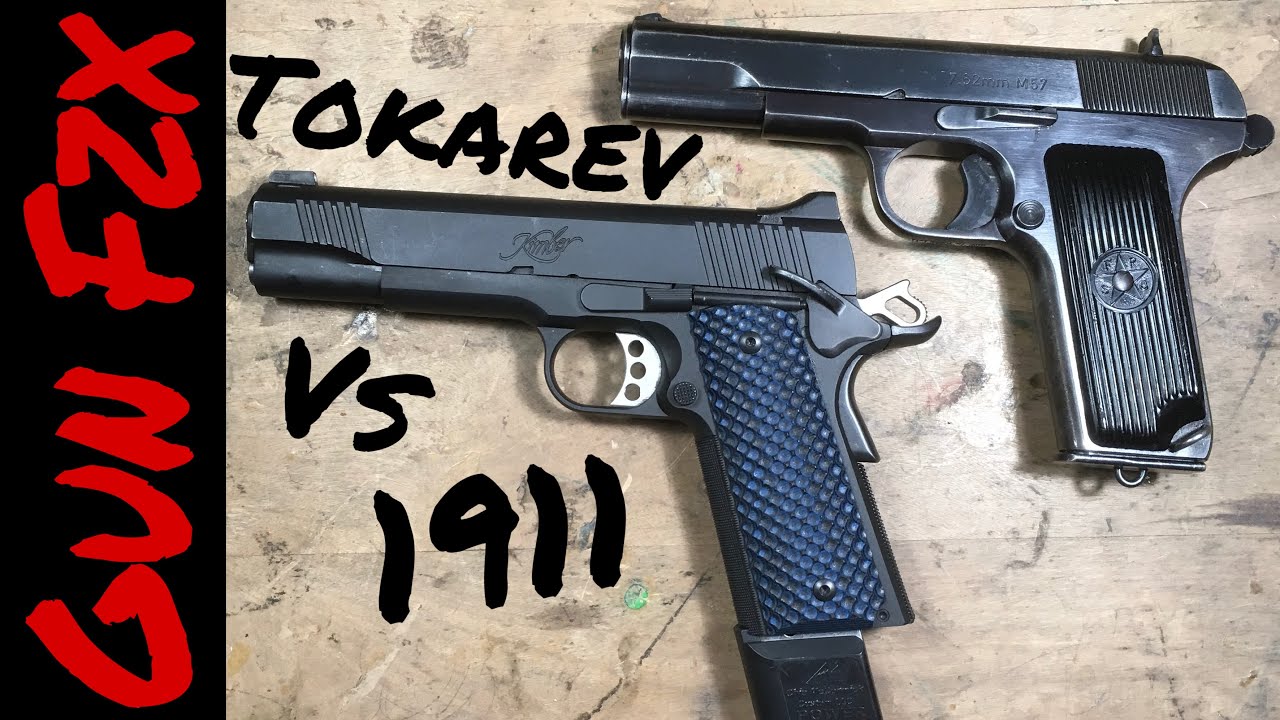 Soviet  Era  Tokarev  TT-33  vs  American  1911
