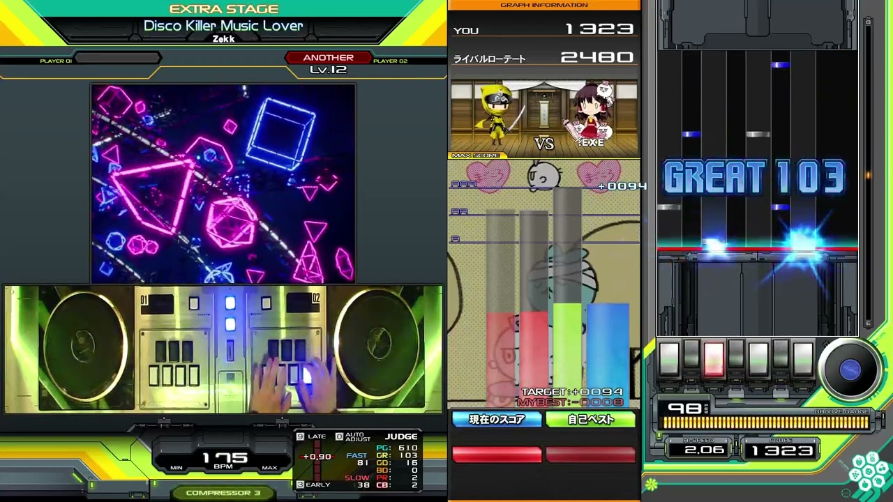 【beatmania IIDX】エクハ！Disco Killer Music Lover / Zekk