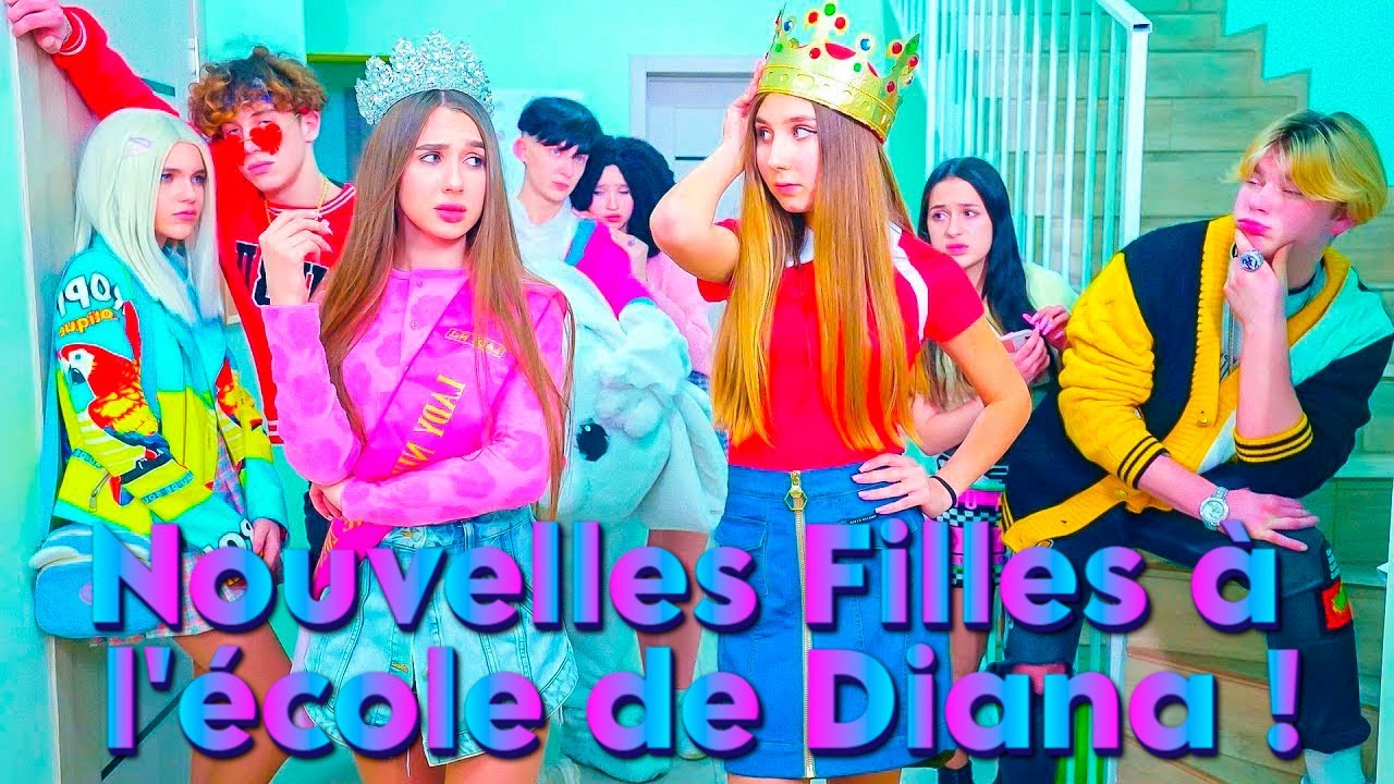 La Nouvelle Rivale de Diana ! | Nouvelles Filles à l'école de Diana !
