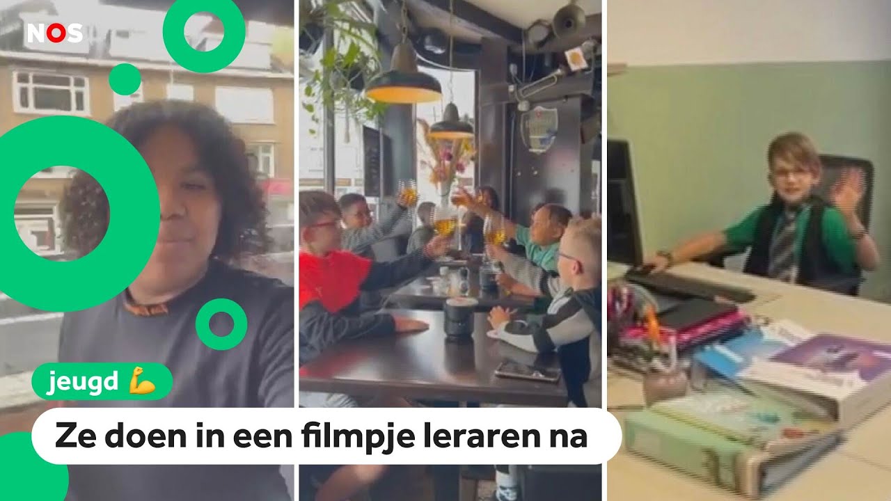 Kinderen in Rotterdam zoeken leraren: 'Kom jij hier werken?'