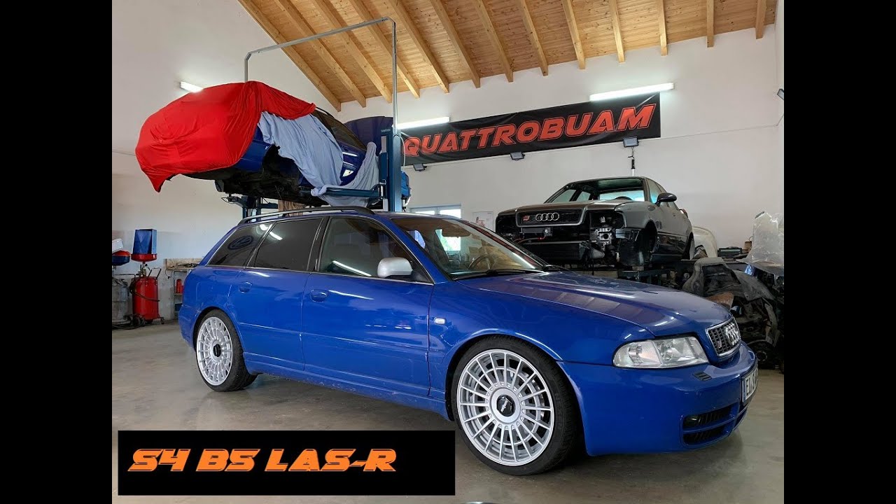 Audi S4 B5 Nogaroblau LAS-R 19Zoll Montage / Carporn